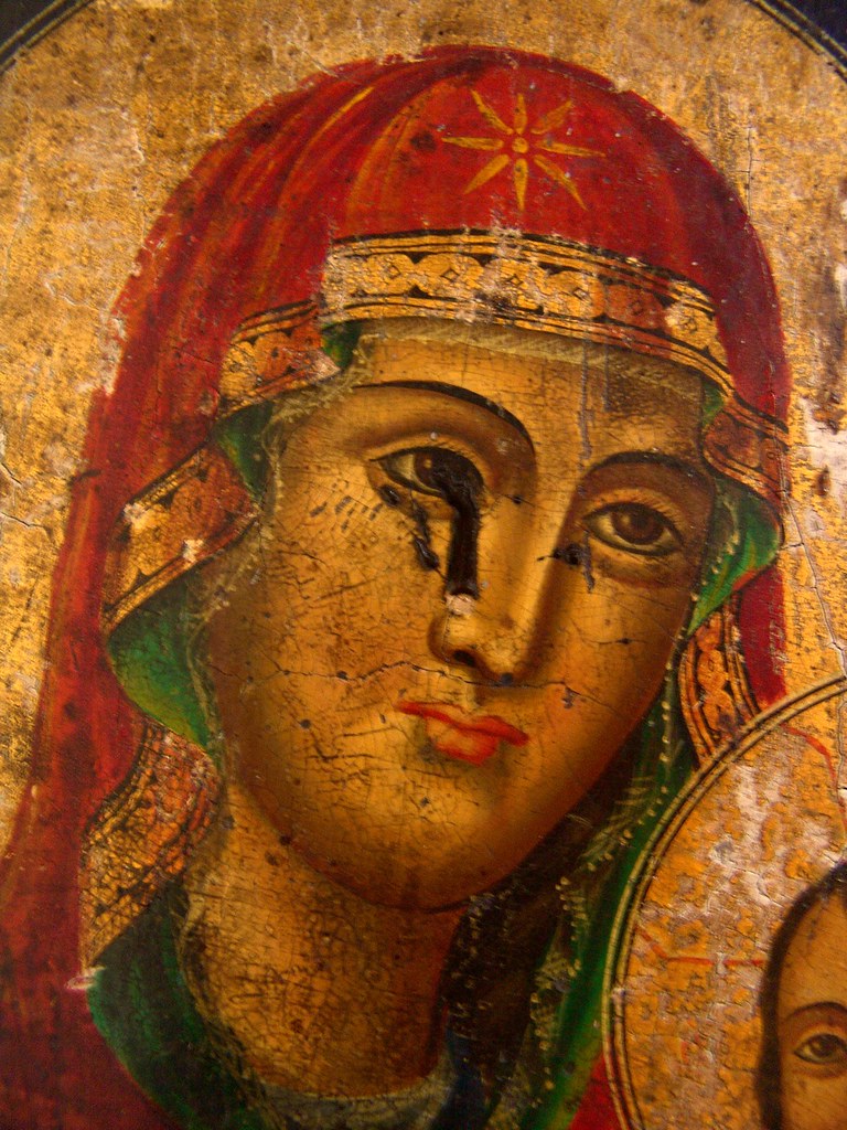 Holy Mother crying tears of black blood a photo on Flickriver