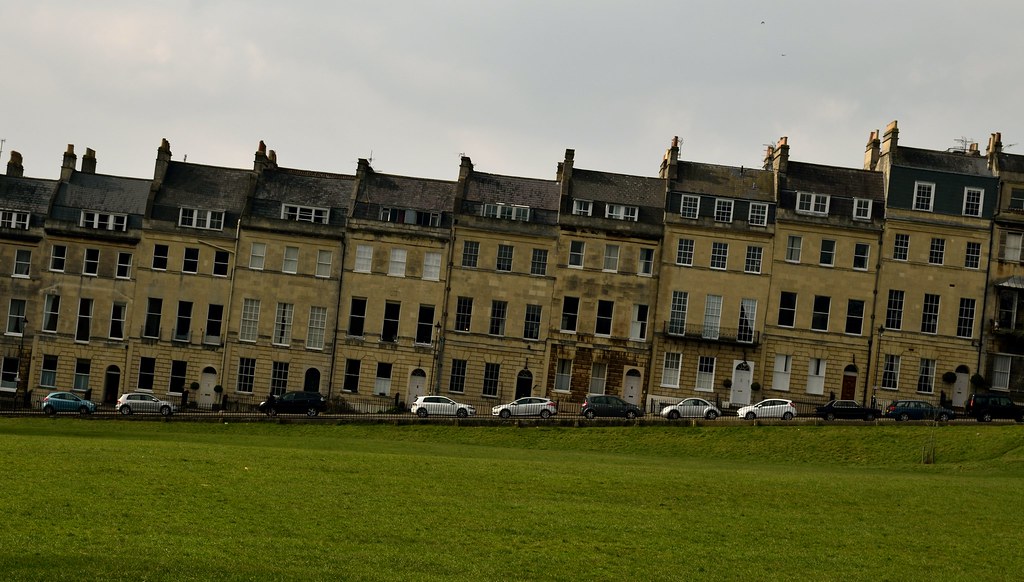 Marlborough Buildings, Bath alisdairv Flickr