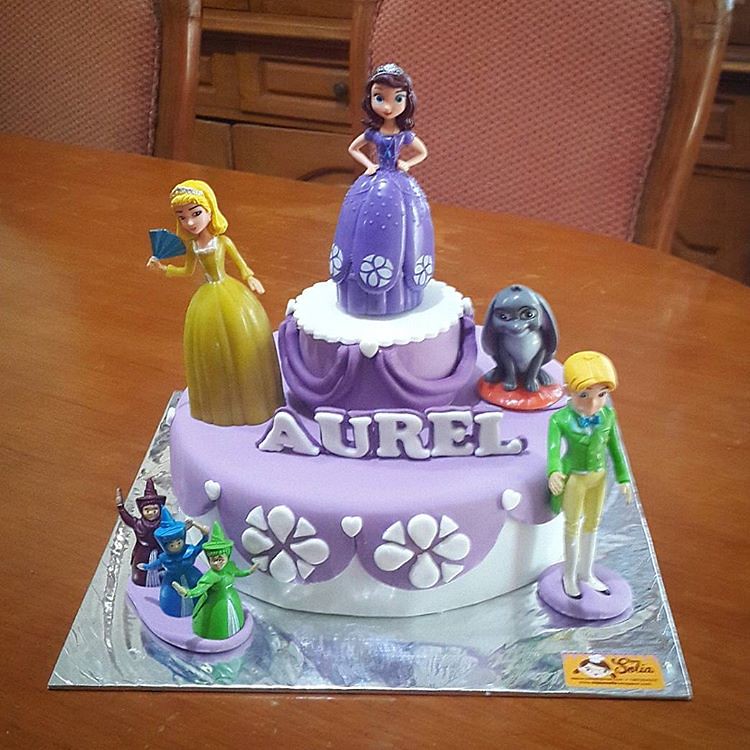Gambar Kue Ultah Sofia The First Kue Ulang Tahun Princess Sofia Kue