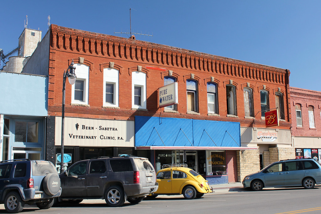 Downtown Building Sabetha, KS Tom McLaughlin Flickr