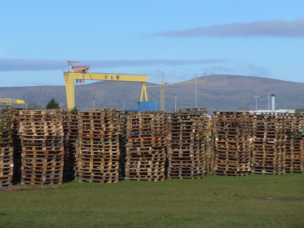 Wooden pallets Wooden pallets which will be burned on 11th… Flickr