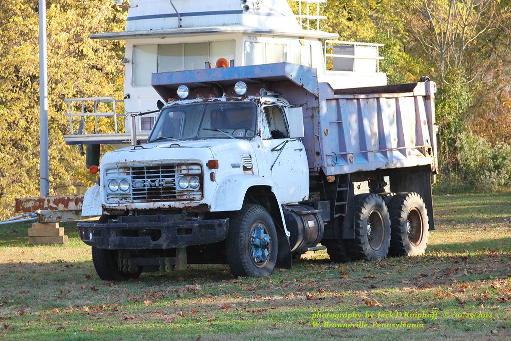 GMC dump, Brownsville, PA 10252012sm FLIC GMC dump truck… Flickr