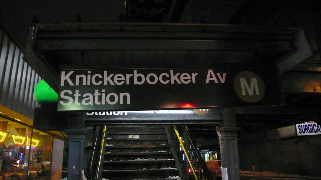 Knickerbocker Avenue Subway Station Knickerbocker Avenue S… Flickr