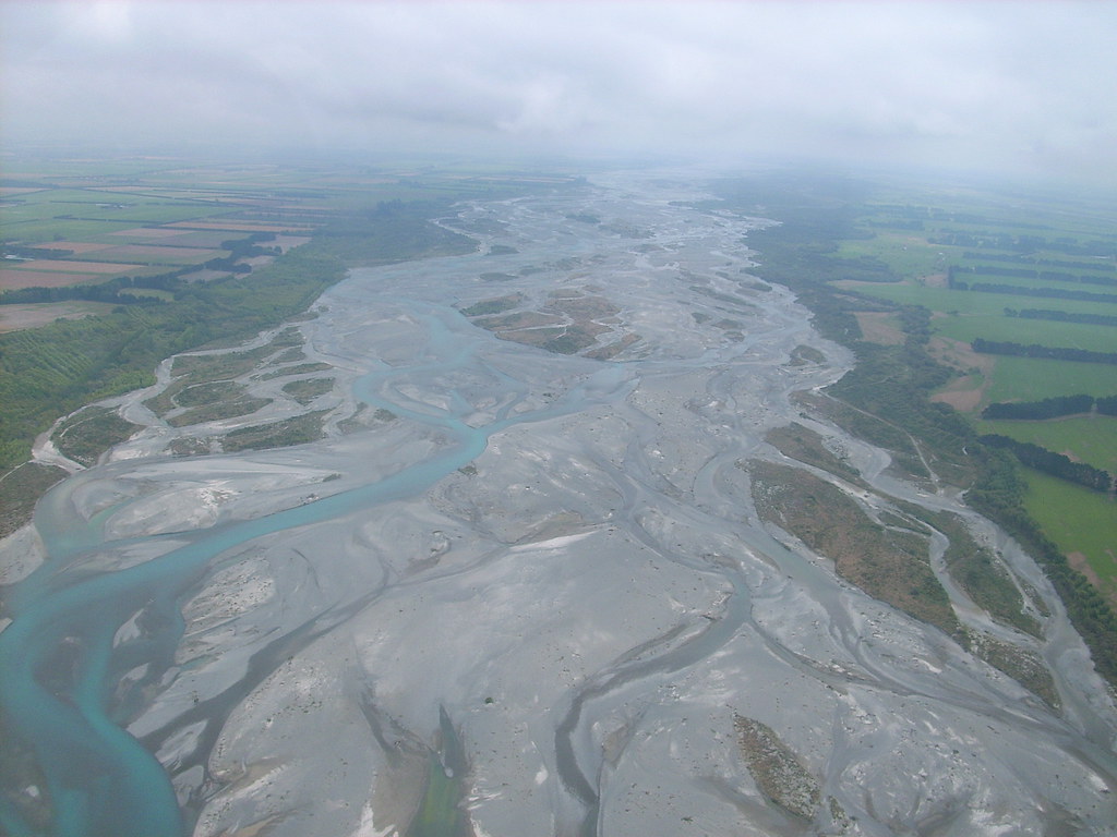 braided River Rakaia, north of ashburton south island Phil Kellman