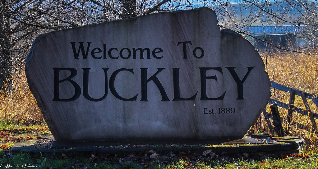 IMG_1396 Buckley Washington city sign edgreenleafphoto's Flickr