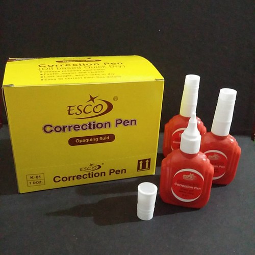 Correction fluid esco K01 Rp38.000/lusin no698 stationer… Flickr