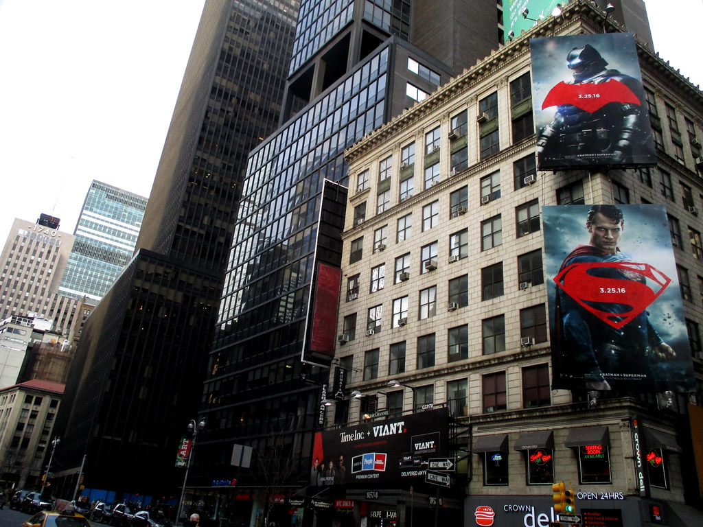Batman V Superman Movie Billboard Poster 7393 Batman V Sup… Flickr