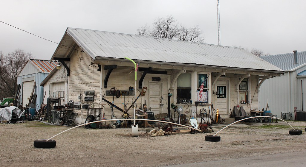 Chicago Great Western Railroad Depot Dearborn, MO Flickr