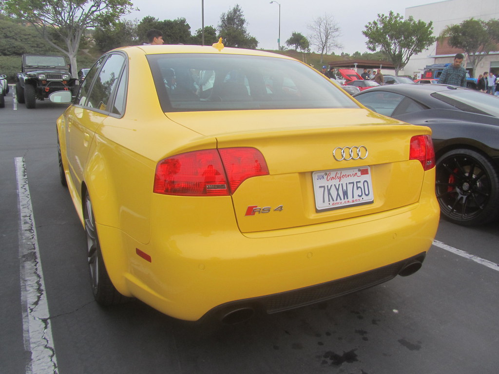 Audi RS4 Carlsbad Cars & Coffee COSTCO Stan F Flickr