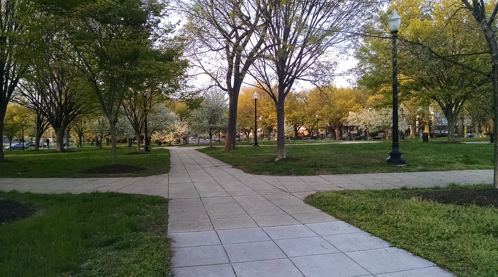 Sherman Circle, in DC's Petworth neighborhood, 2016 Flickr