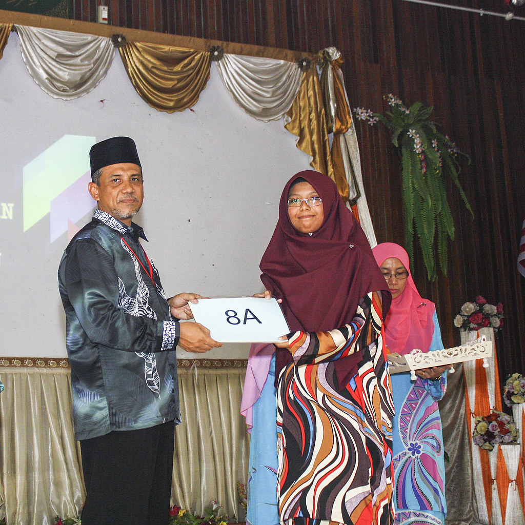 Majlis Penyampaian Slip Keputusan SPM 2015 Dewas SABAS SMA Sultan
