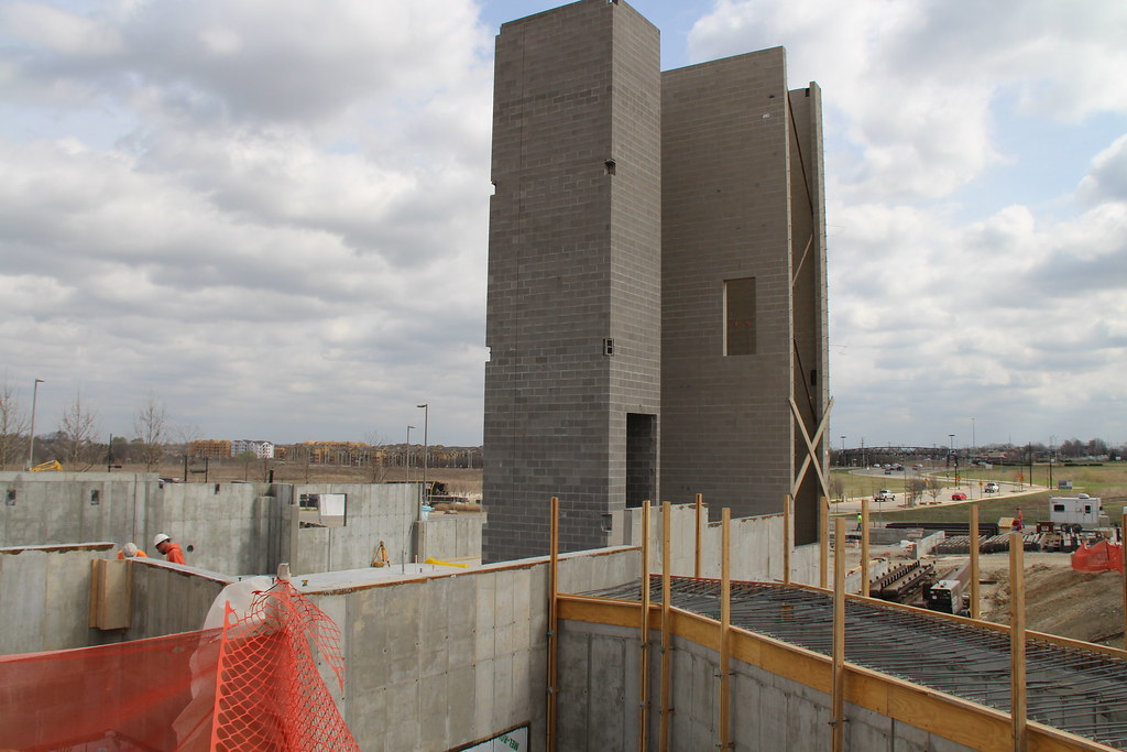 Lenexa Civic Center Project construction March 2016 City of Lenexa