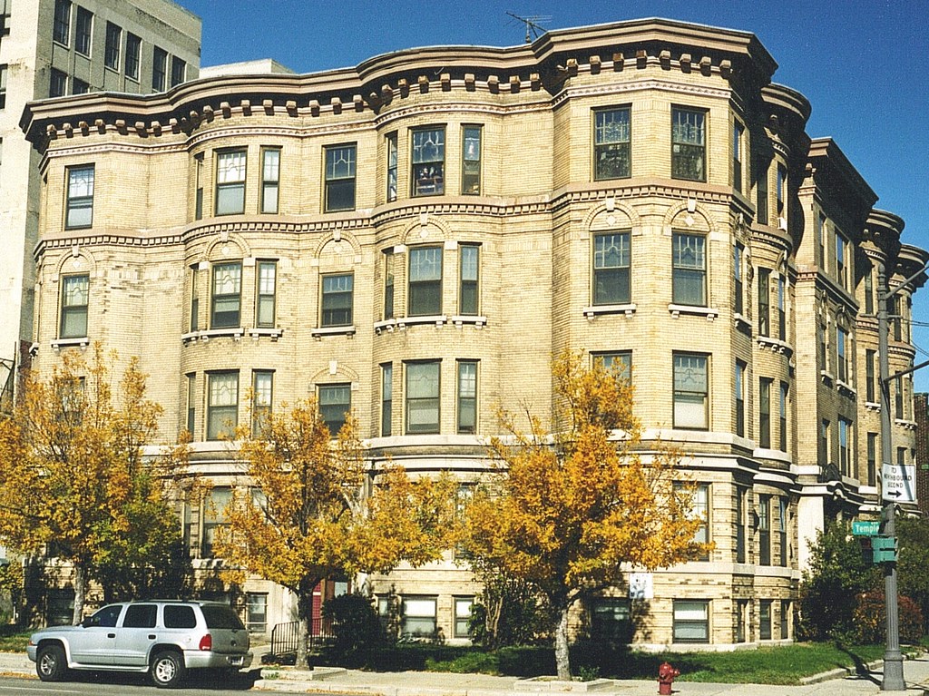 Ansonia Apartments (South Elevation, Color)Detroit MI Flickr