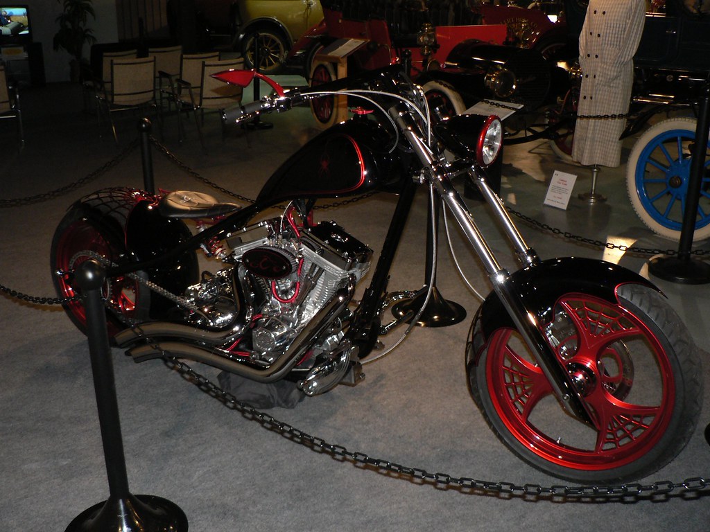 Orange County Choppers Black Widow A custom motorcycle tha… Flickr