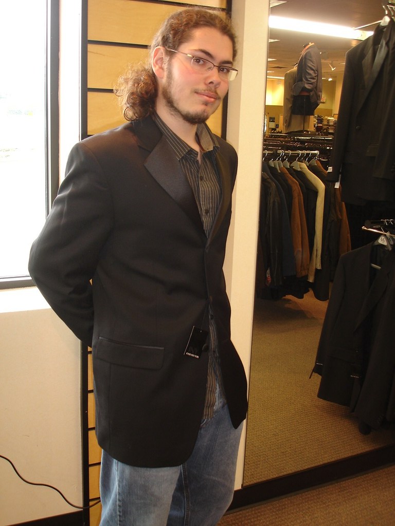 Jasper Coussell, getting fitted for a tuxSeattleApril 20… Flickr