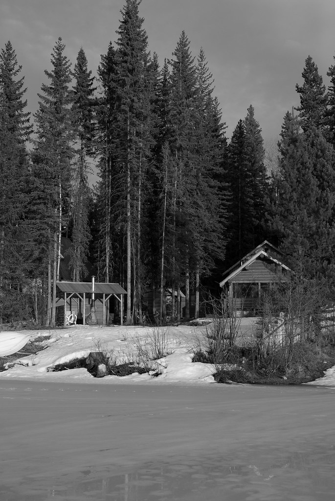 Deka Lake Bc Nice little cabin on the lake Corey May Flickr