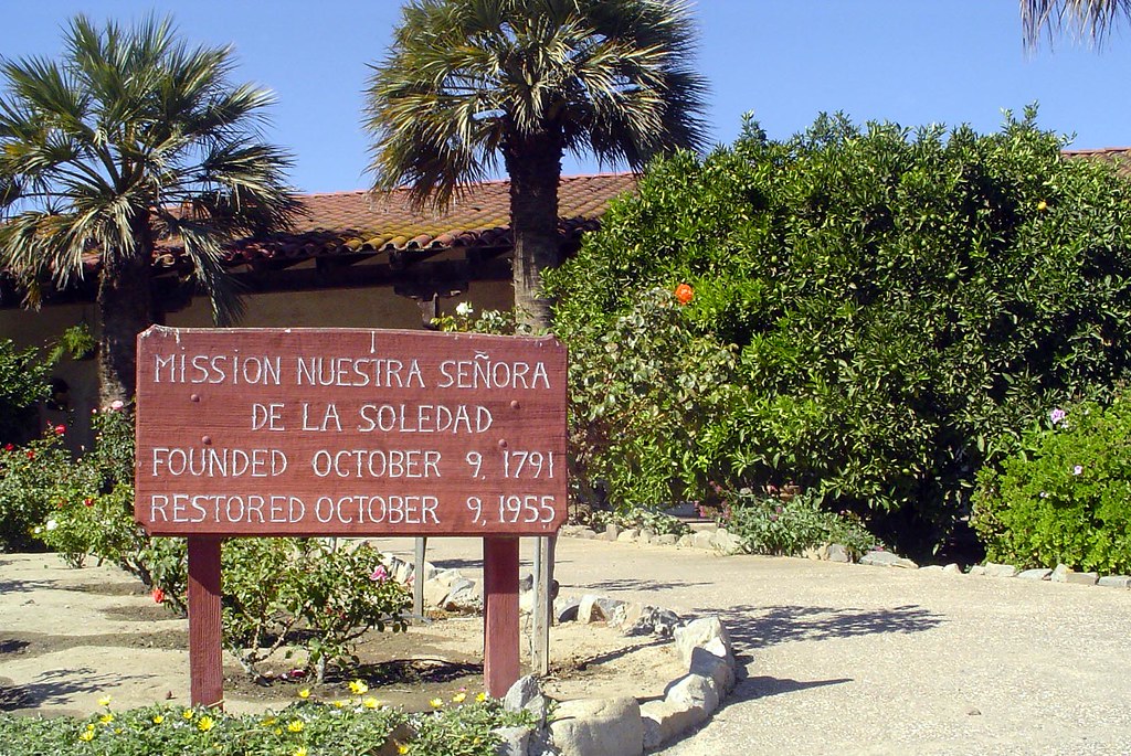 Mission Soledad CA 2003 Mission Soledad sign CA 2003 Flickr