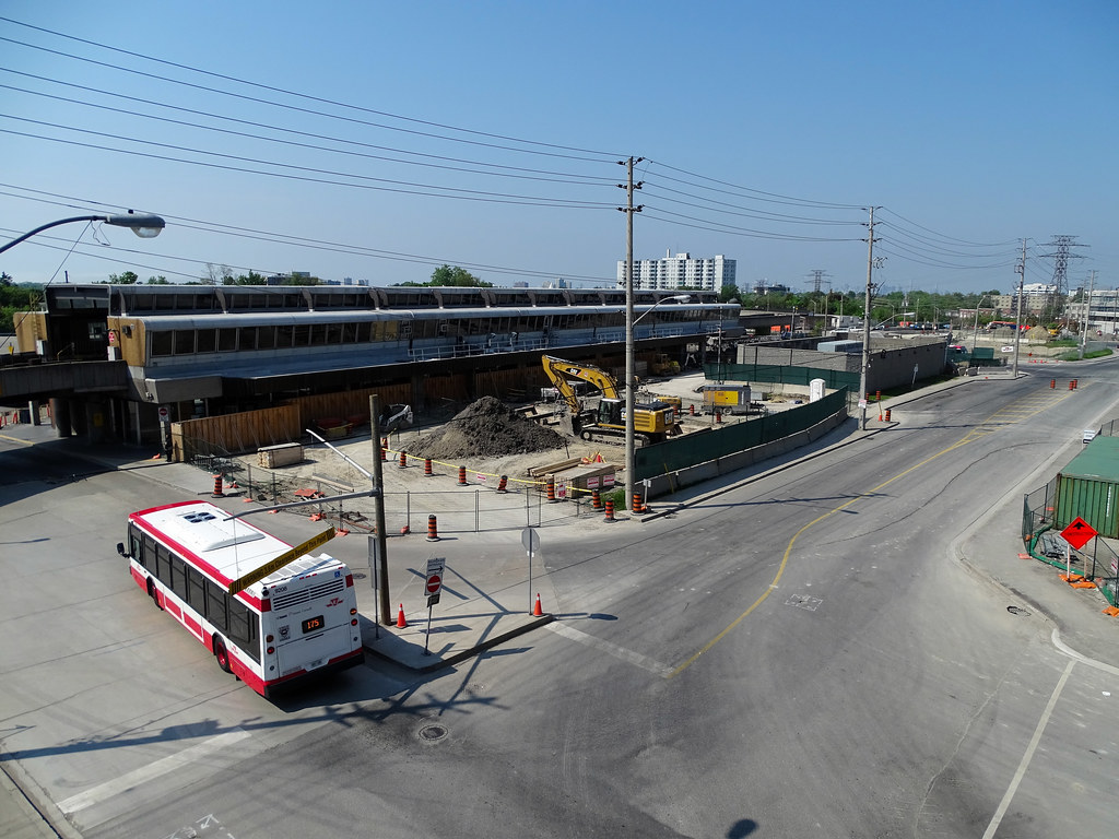 Eglinton Crosstown LRT Line Kennedy Station Area (Metrolin