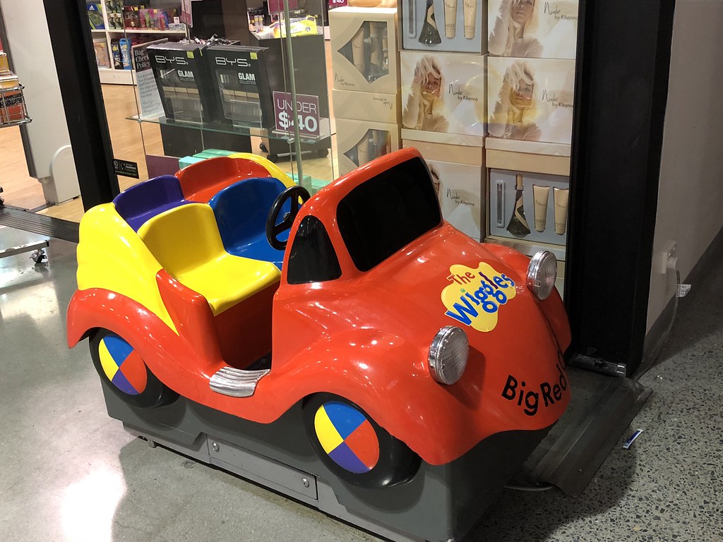 The Wiggles Version two Big Red Car Kiddie Ride elizaharrison1 Flickr