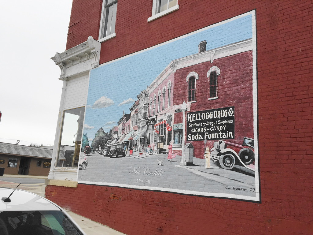 Mural, New Carlisle, Indiana *Hajee Flickr