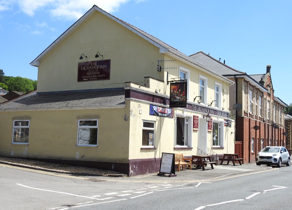 The Exchange Inn, St Mary Street, Risca 2 June 2018 Flickr