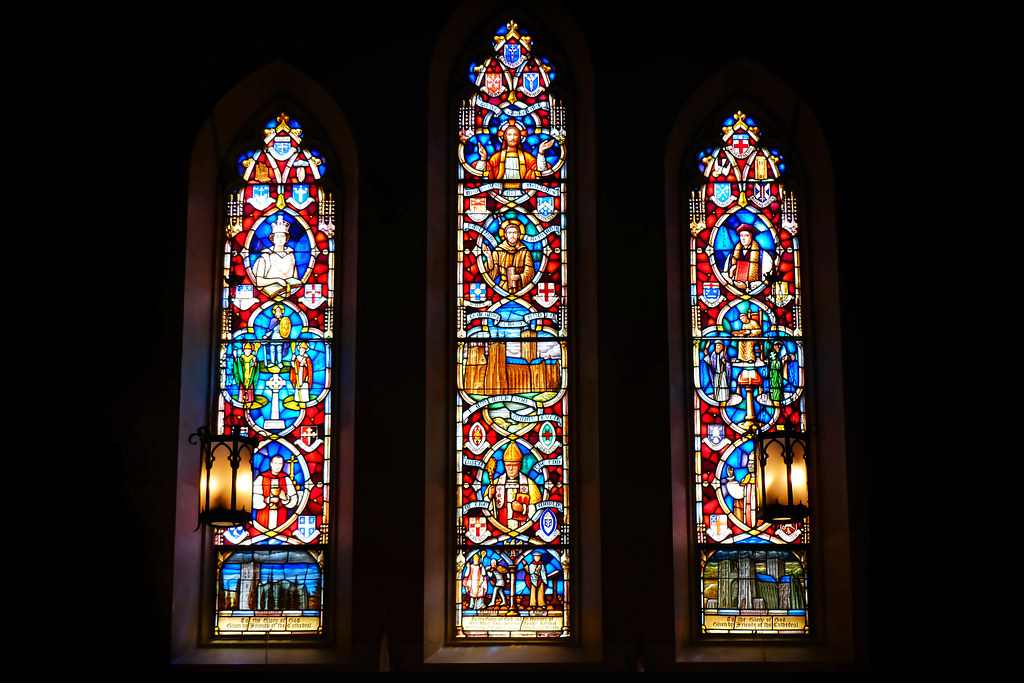 Stained Glass at St. John Cathedral Winnipeg, Manitoba, Ca… Flickr