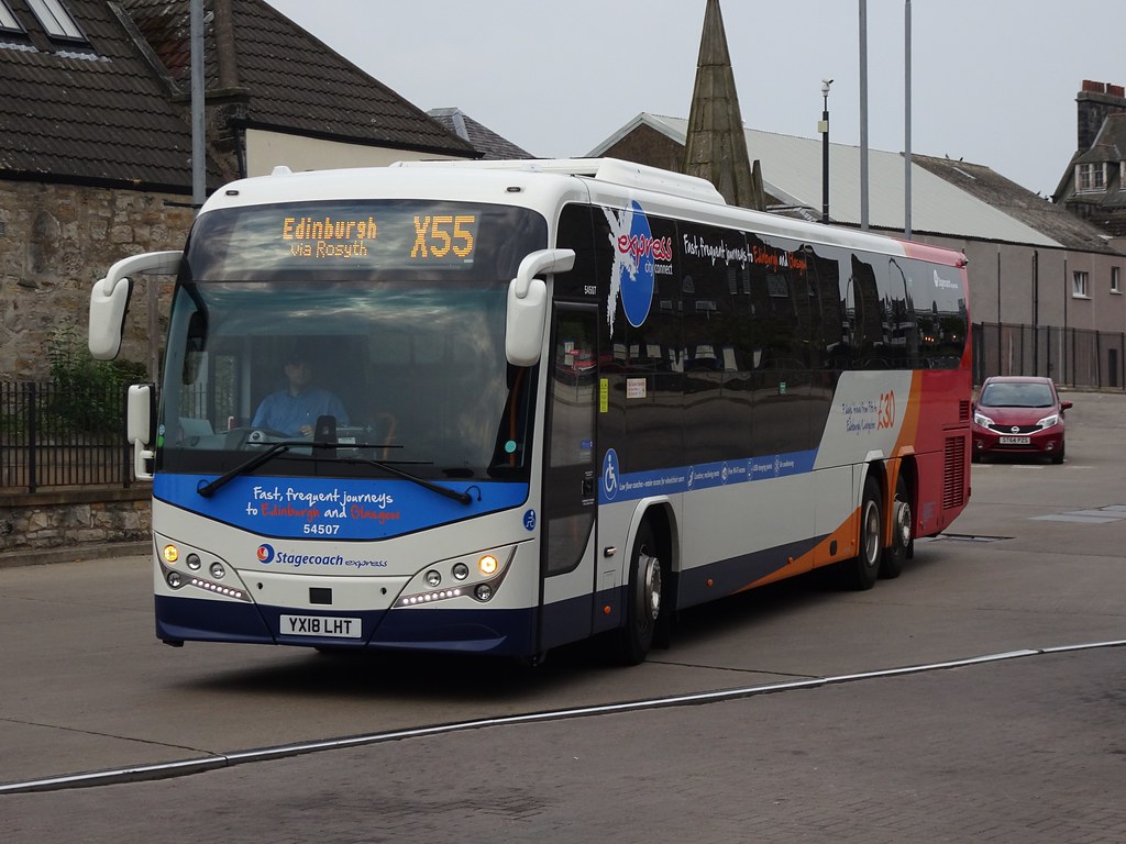 54507 YX18 LHT Stagecoach In Fife Express City Connect E… Flickr