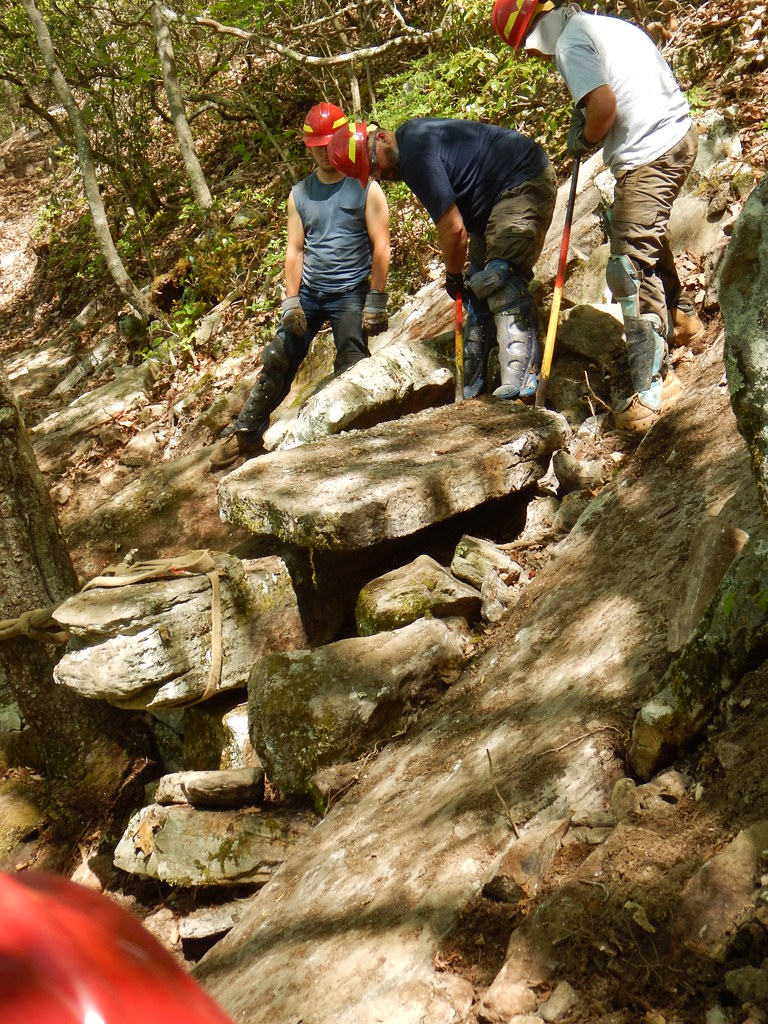 Konnarock 2018 Week 2, Crew 1 at Sinking Creek Relocation… Flickr