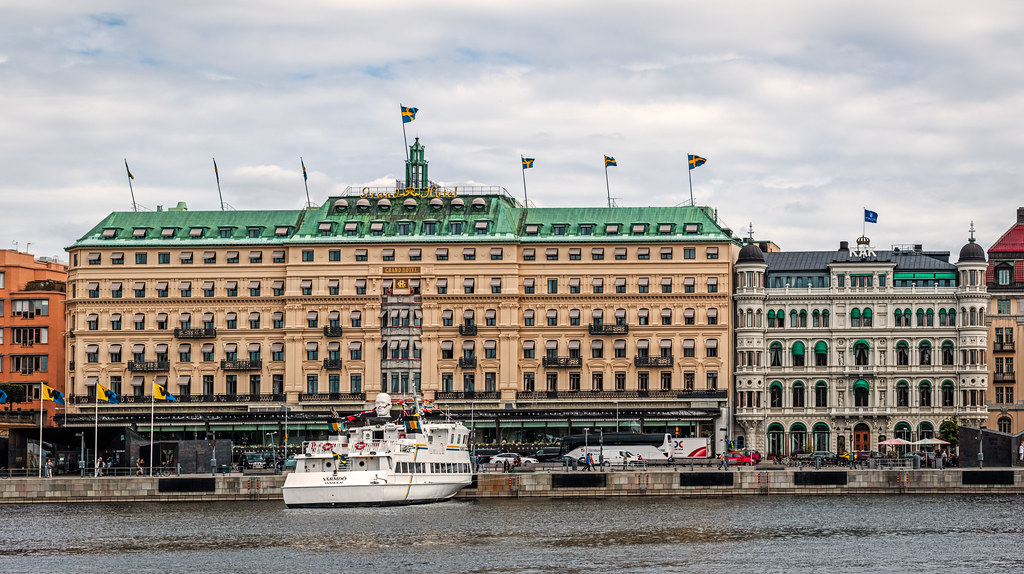 The Grand Hotel Stockholm, Sweden Fred KnoxHooke Flickr