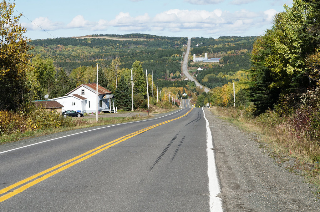 Route de Campagne à StGabrieldeRimouski. Gaétan Lefebvre Flickr