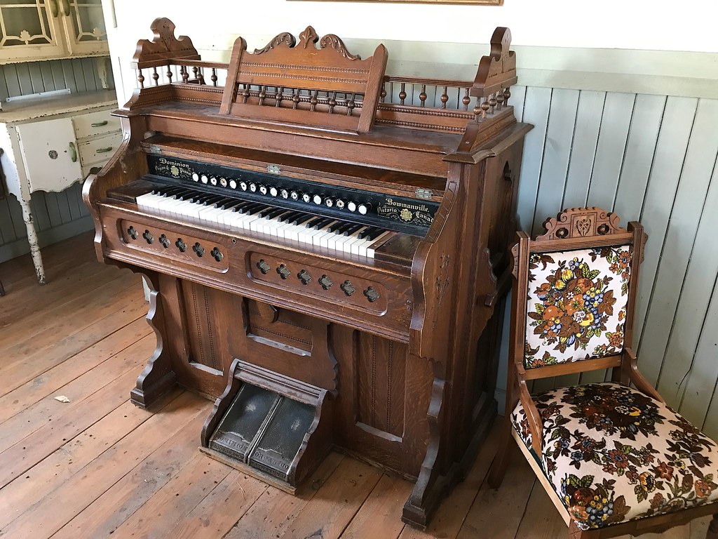 Pump organ at Cochrane Heritage Village sfdvs Flickr