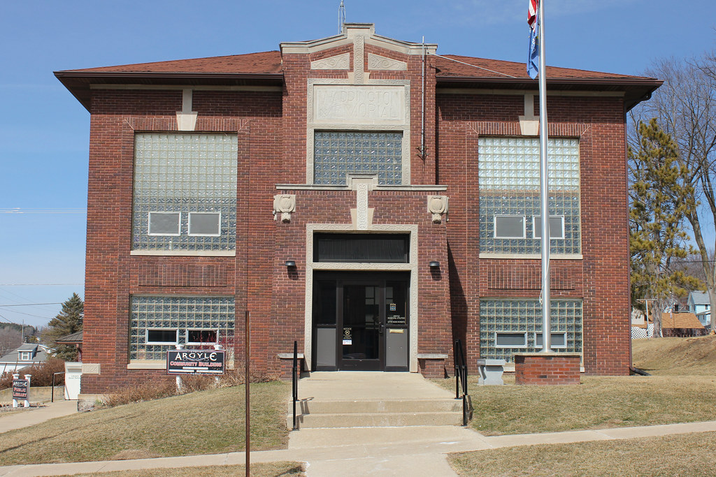 Waddington Memorial Community Building Argyle, WI Flickr