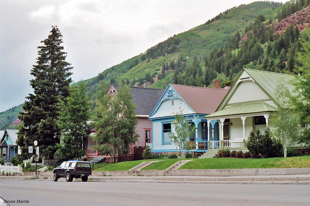 Telluride, Colorado Houses Old houses in Telluride. Most o… Flickr