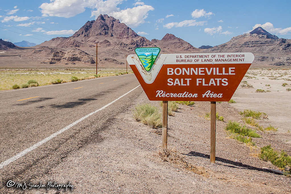 Bonneville Salt Flats Wendover, Utah "The Bonneville Sal… Flickr