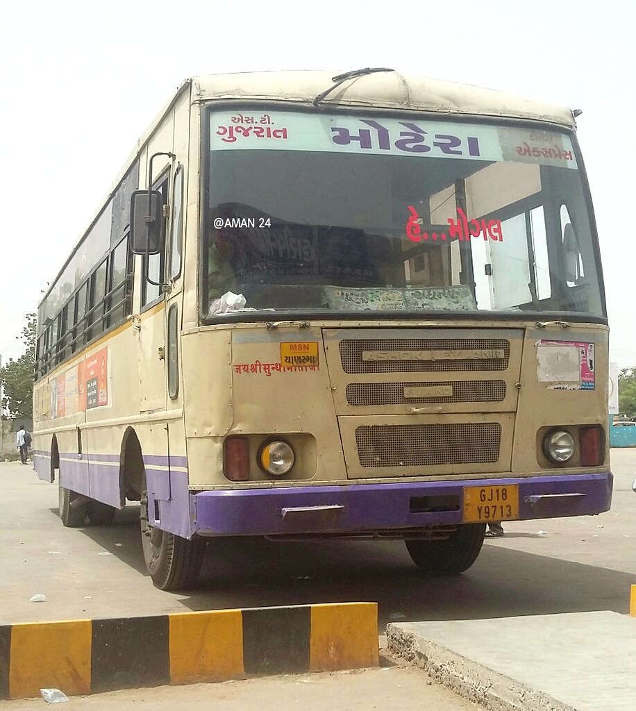 GSRTC Chanasma To Radhanpur Deluxe Local Bus Aman Meman Flickr