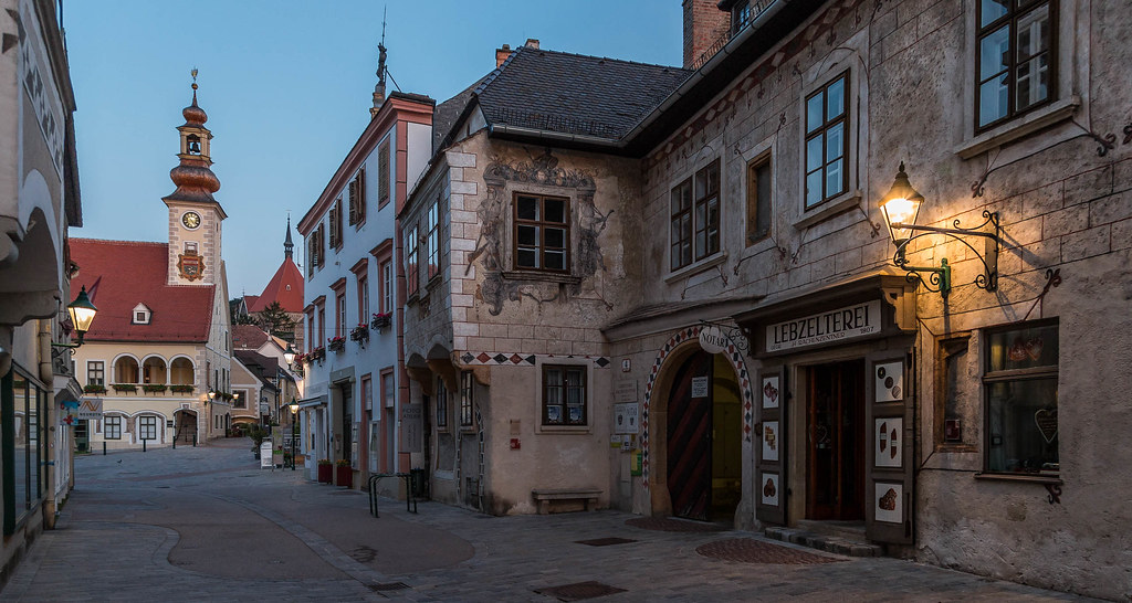 Österreich / Austria Mödling Mödling, Herzoggasse und Pfa… Flickr