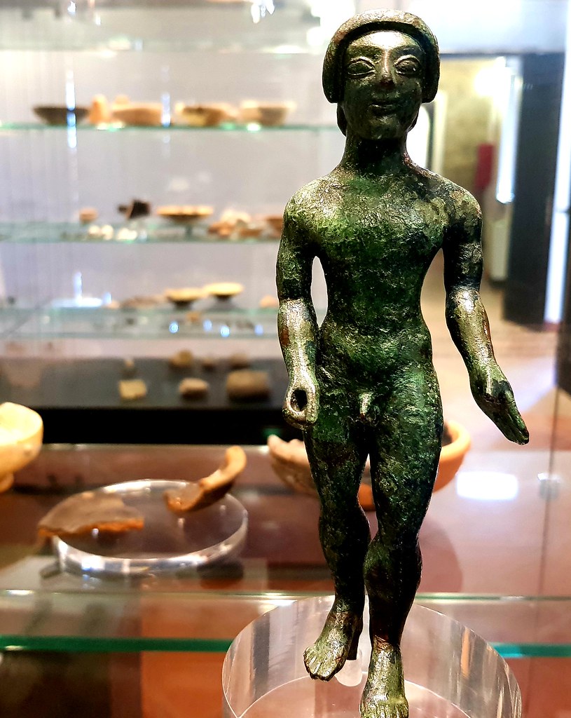 Etruscan Votive Bronze Figure Castellina in Chianti Mu… Flickr