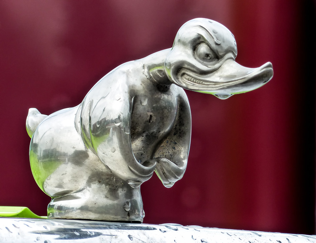 "Convoy"/"Death Proof" Duck Hood Ornament Taken at the ATH… Flickr