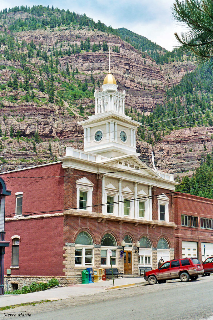 Ouray City Hall City hall building contains the Walsh Libr… Flickr