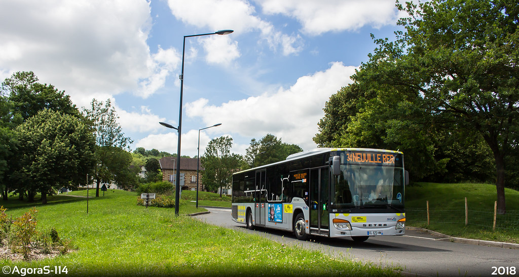 SETRA S415NF n°901 sur la 34 JOUYLEMOUTIER Croix StJacq… Flickr