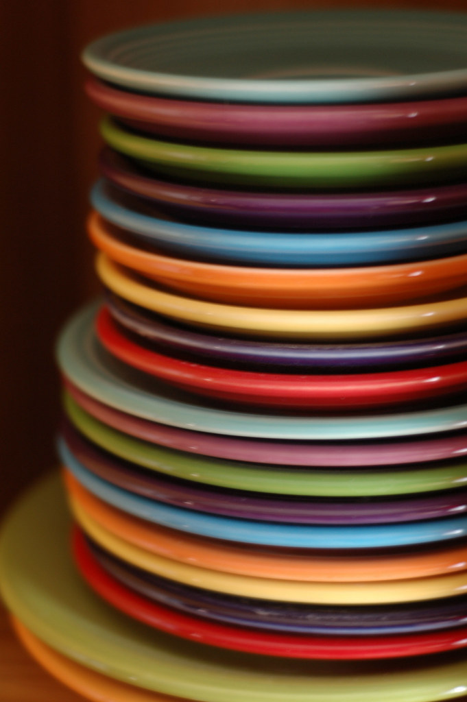 fiesta plates These are my plates. I love them, and that e… Flickr
