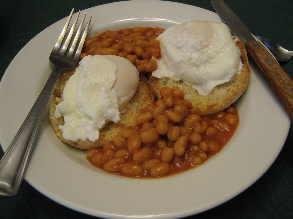 Half English Breakfast This would have been a full English… Flickr