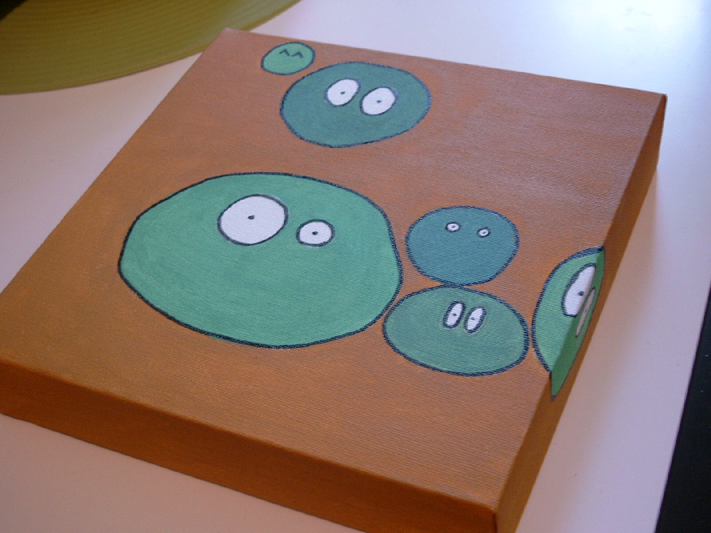 Crap Paint still wet.. heh. Eva Flickr