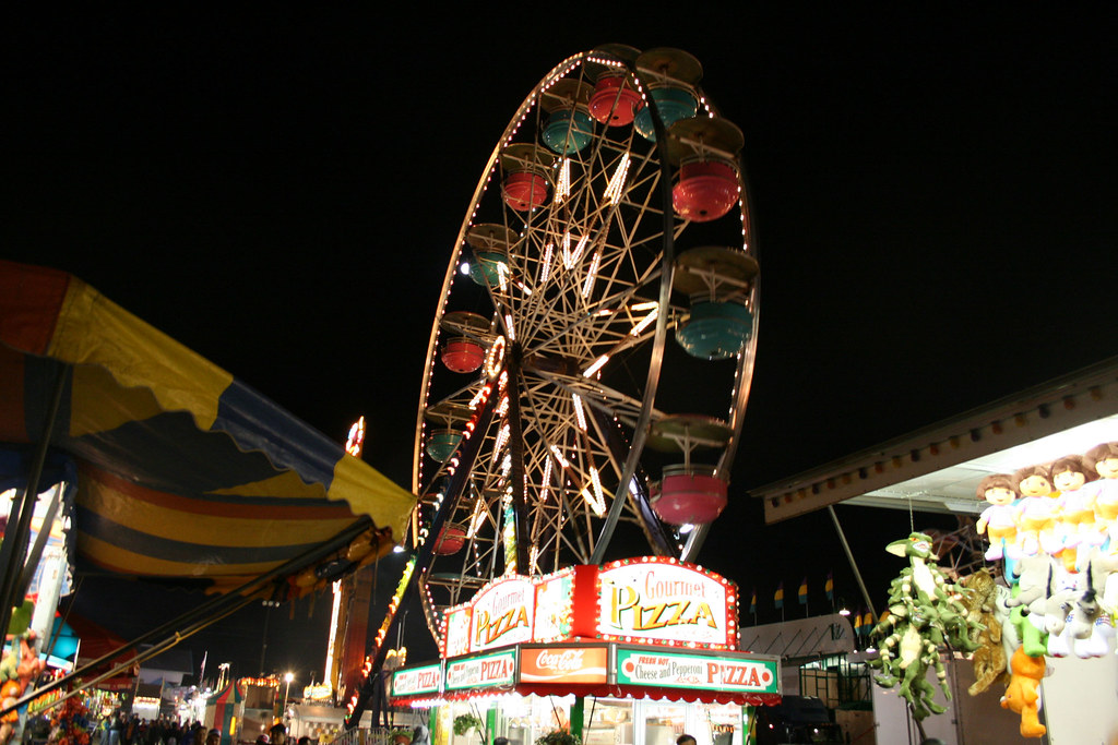 plant city strawberry festival 2023 rides Ferris Wheel From the Plant City Strawberry Festival Robert