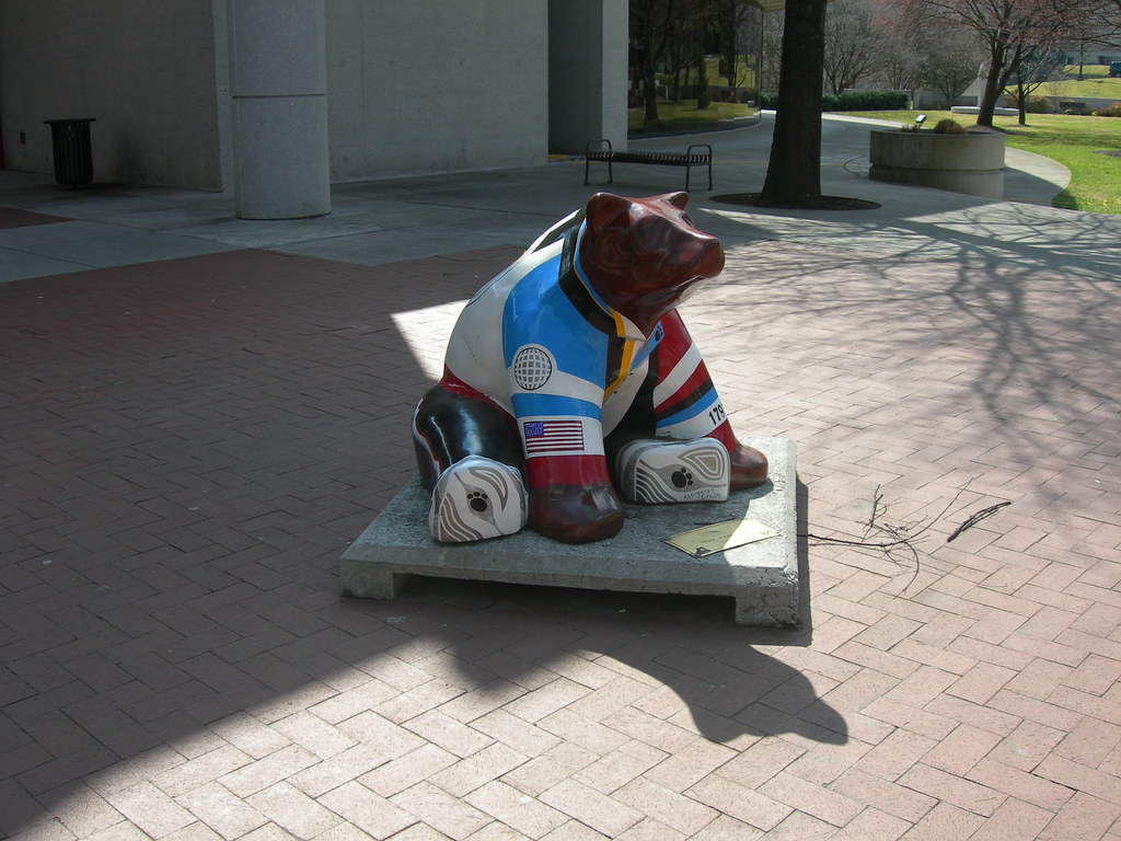 Knoxville Bear Public Art Knoxville, Tennessee Located