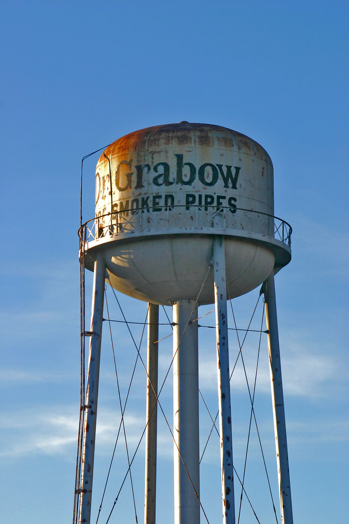 Dr. Grabow Pipes Water Tower, Sparta North Carolina Don Colin