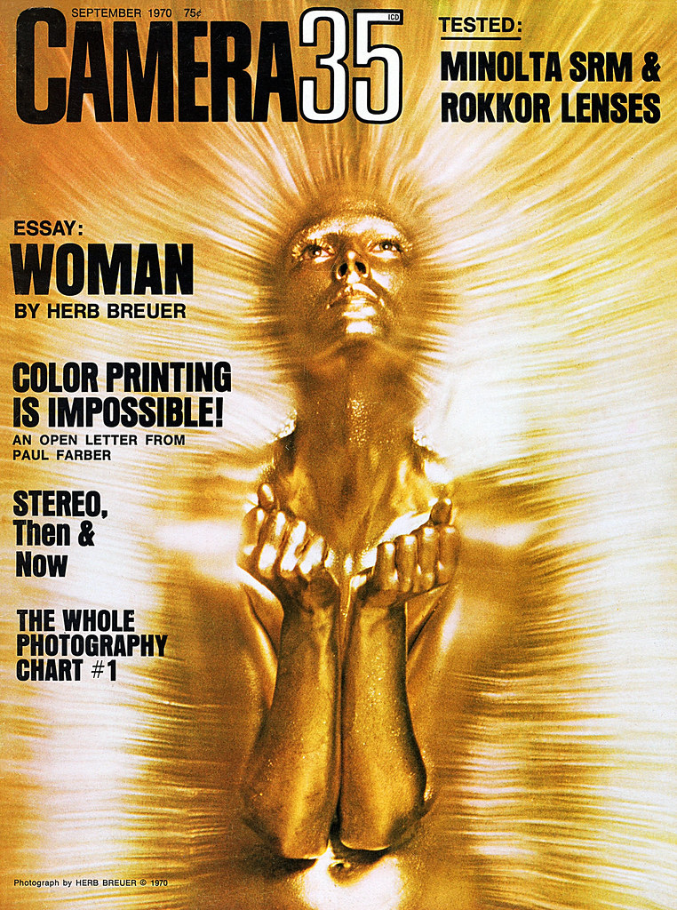 1970/September, “Camera 35” magazine. Front cover. Jerry Vacl Flickr