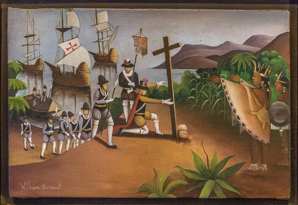 Niña, Pinta, Santa Maria Christopher Columbus arrival in … Flickr