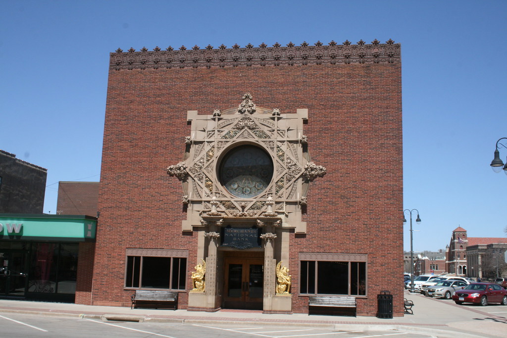 Louis Sullivan Merchants National Bank building, Grinnell,… Flickr