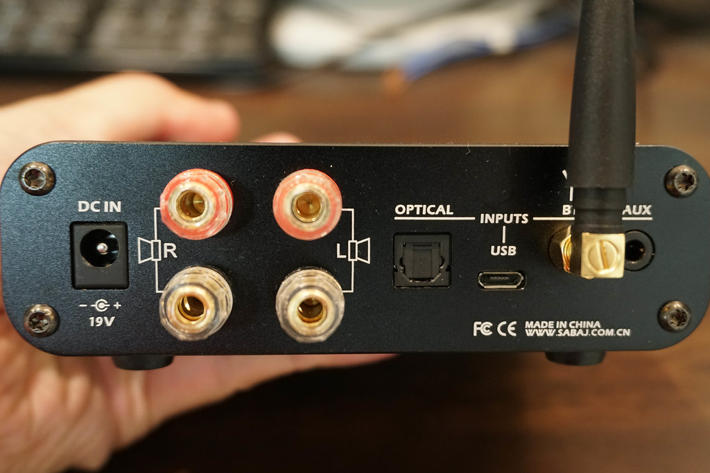 Sabaj A3 80Wx2 デジタルパワーアンプ Bluetooth 4.2 ハイファイクラス D AMP USB